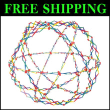 Load image into Gallery viewer, Original Hoberman Sphere: Expandable 30" Toy with Educational Booklet Included