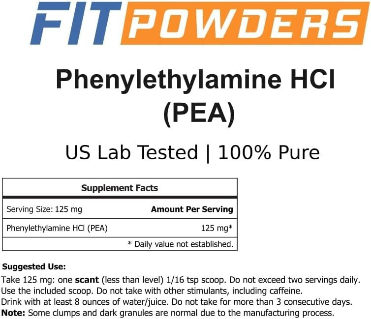 35.274 Ounce Pure Phenylethylamine Powder for Energy and Cognitive Support