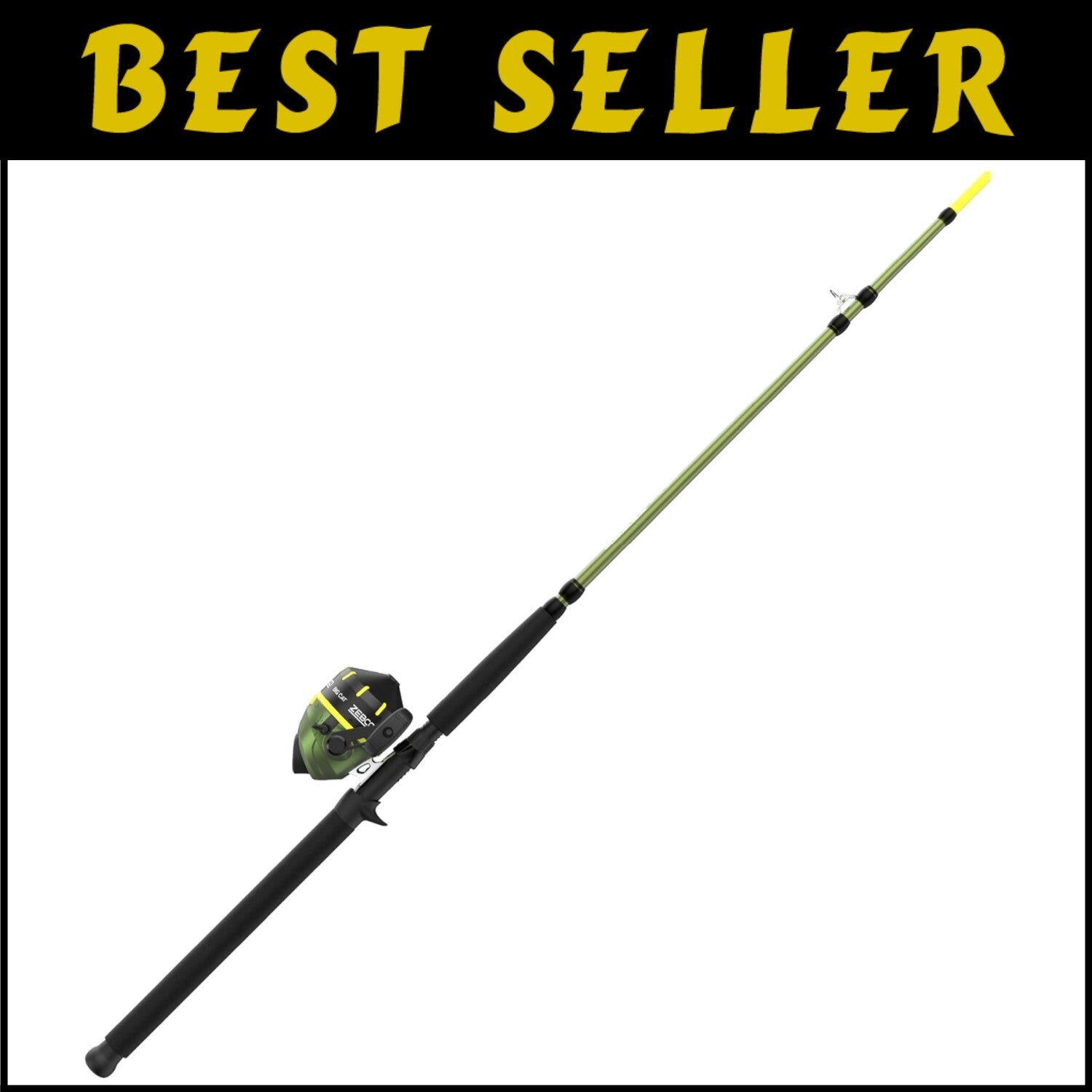Big Cat Spincast Fishing Combo with 25 Lbs Drag - Perfect for Catfish Fishing