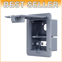 Load image into Gallery viewer, In-Use Weatherproof Outlet Cover with Cord Hooks for Safe Outdoor Power Access
