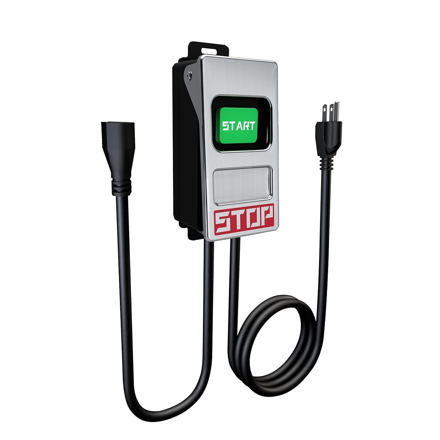 Emergency Shutoff Router Table Switch - 15A Heavy-Duty with Long Cords & Paddle