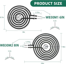 Load image into Gallery viewer, Premium Electric Stove Burner Drip Pan Set - Compatible Replacement Parts