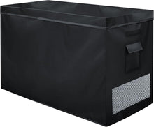Load image into Gallery viewer, Durable Waterproof Freezer Cover with Easy Access Zipper - 14-16 cu ft Capacity