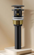 Load image into Gallery viewer, Compact Oil Rubbed Bronze Bathroom Sink Drain Set with Strainer Basket &amp; Stopper