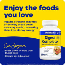 Load image into Gallery viewer, Gentle Digestive Enzymes: 240 Natural Capsules for Bloating Relief and Comfort