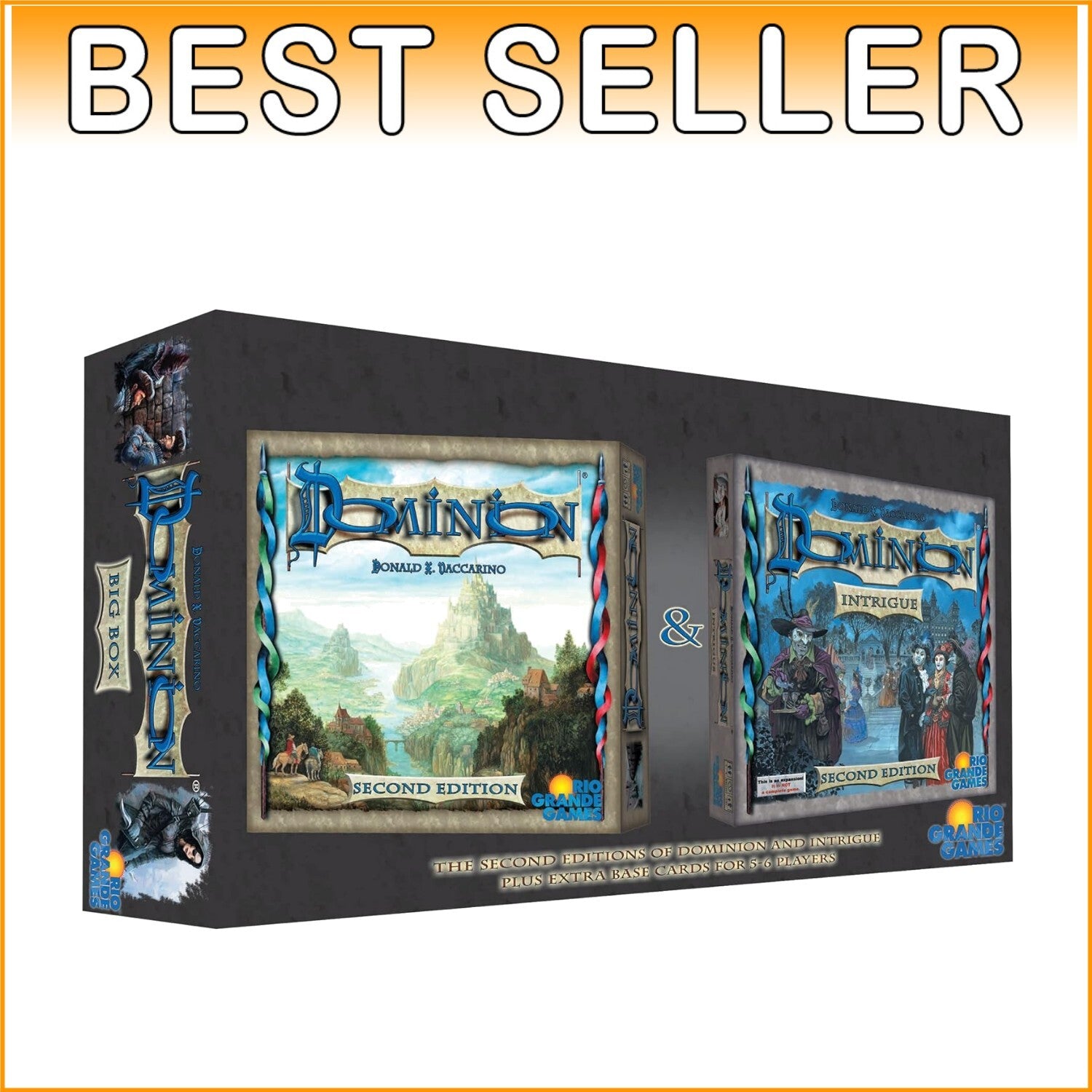 Dominion Big Box II: Complete Strategy Collection with 5-6 Player Compatibility