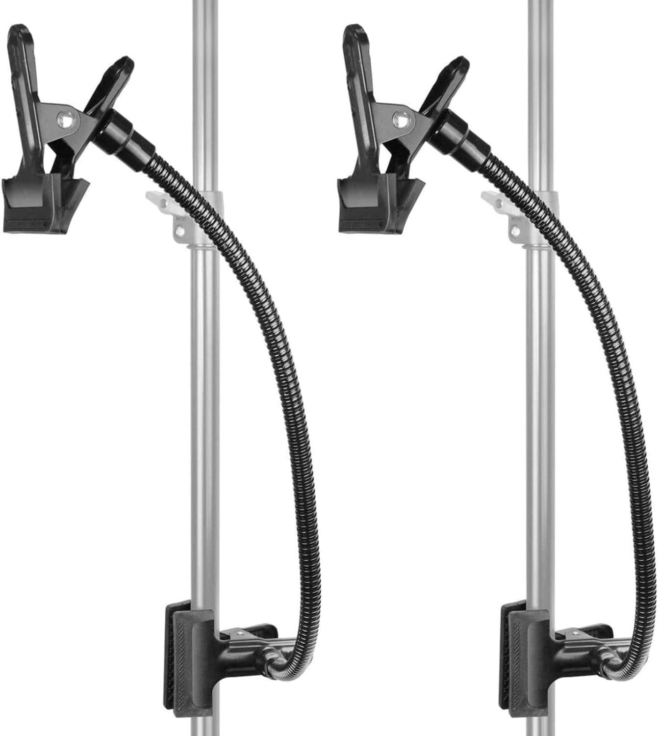 Flexible Gooseneck Light Stands with Heavy-Duty Magic Clamps for Photographers