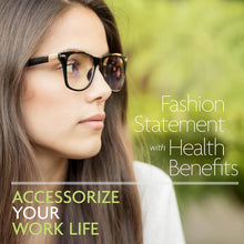 Load image into Gallery viewer, Clear Lens Wayfarer Blue Light Blocking Glasses - Unisex Anti-Glare Protection