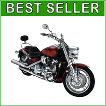 Load image into Gallery viewer, Premium ISO Handlebar Grips for Throttle and Clutch - Chrome 1" Universal Fit