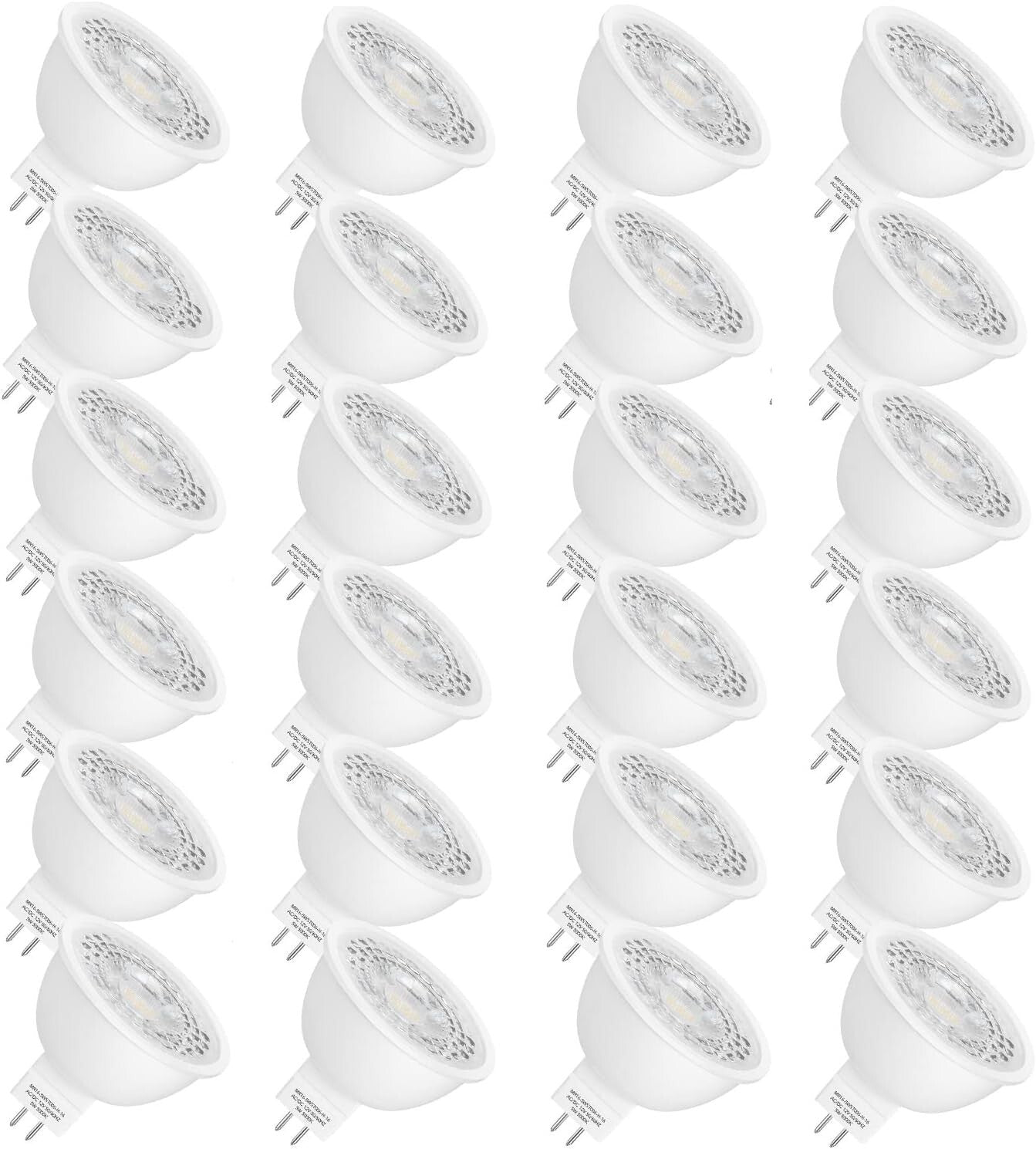 Comfortable 5W MR16 LED Bulbs, 2700K Warm White - Ideal for Indoor & Outdoor Use