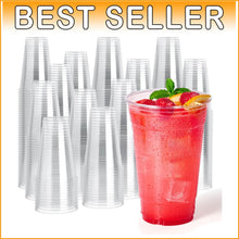 Load image into Gallery viewer, Versatile 20 oz Clear Drinking Cups - Perfect for Birthdays &amp; BBQs, 1000 Count
