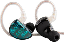 Load image into Gallery viewer, Premium KZ 5 Balanced Armature Earbuds for Musicians - Detachable Cable, Green