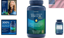Load image into Gallery viewer, Wild Caught Omega-3 Fish Oil - 1000mg EPA/DHA, Joint &amp; Skin Support, Gluten-Free