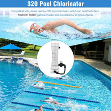 Load image into Gallery viewer, Efficient Pool Chlorinator Feeder with Bottom Drain - Easy Setup &amp; Maintenance