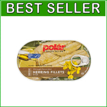 Load image into Gallery viewer, Ready-to-Eat Herring Fillets in Oil, 3.5 Oz (Pack of 18) - Omega-3 Source