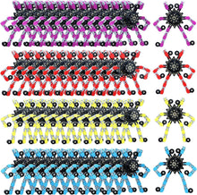 Load image into Gallery viewer, 64 Pack Transformable Sensory Fidget Spinners - Stress Relief Toys for All Ages