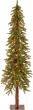 Load image into Gallery viewer, 6ft Pre-Lit Cedar Christmas Tree with 225 Realistic Branch Tips - Green Elegance