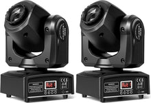 Load image into Gallery viewer, Compact DMX 512 Moving Head Spotlights - 8 Gobos &amp; Sound Activated Fun