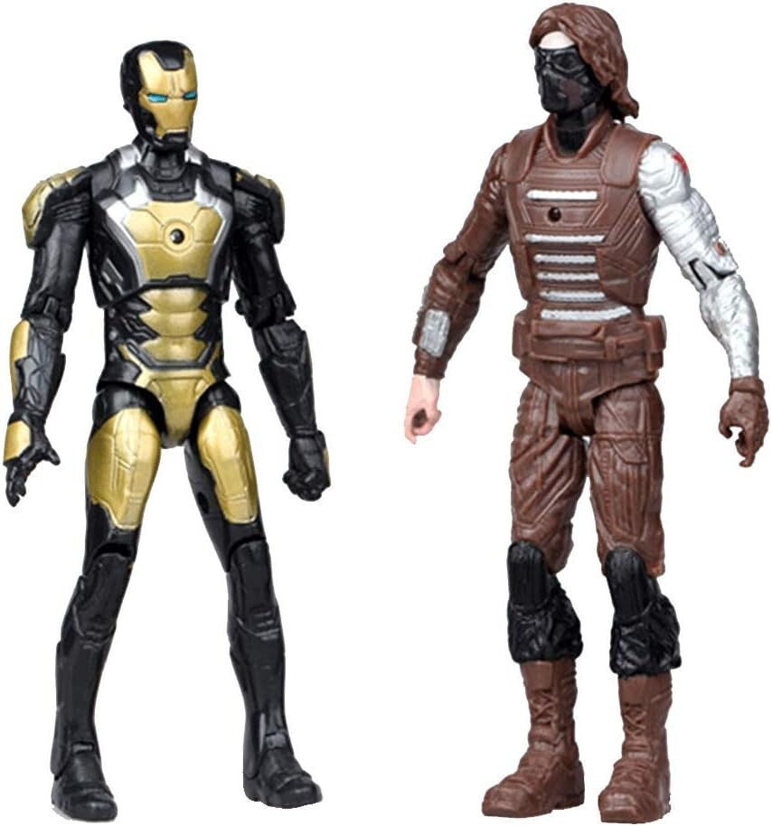 Ultimate Super Hero Action Figure Collection - 6.7-Inch Figures (Pack of 10)