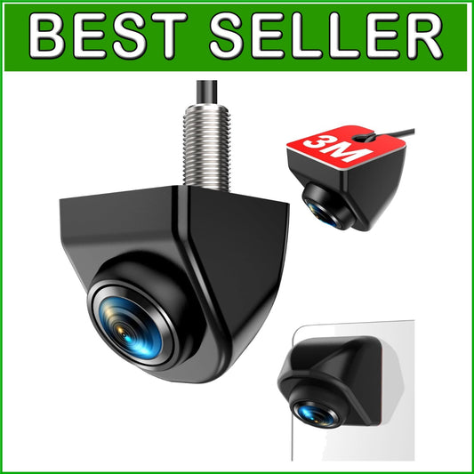 180° Ultra Wide Backup Camera - Waterproof Mini OEM Design for Easy Installation