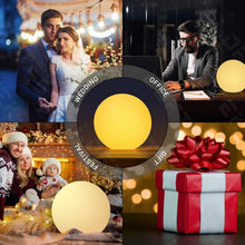 Load image into Gallery viewer, Art Deco 12-Inch Cordless Dimmable LED Light Ball - Perfect for Pools &amp; Parties