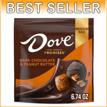 Load image into Gallery viewer, Gourmet Dark Chocolate &amp; Peanut Butter Candy - 8 Bags for Mother's Day Surprise