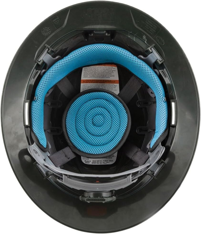 Durable PC/ABS Full Brim Hard Hat with Stylish KARBN Pattern for Professionals