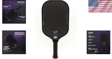 Load image into Gallery viewer, Lightweight 16mm Foam Injected Pickleball Paddle - Durable Carbon Fiber Design