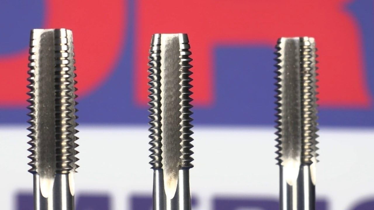 1-3/8"-12 Carbon Steel Taper Tap - Essential Tool for Thread Restoration