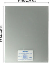 Load image into Gallery viewer, 50 Sheets of Clear Inkjet Shrink Film for Jewelry &amp; Kids Crafts - Easy to Use