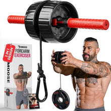 Load image into Gallery viewer, Durable Wrist Roller with Non-Slip Grip - Ideal for Strength Training &amp; Recovery