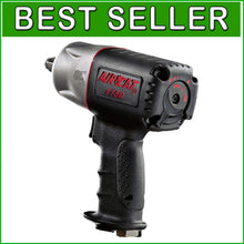 Load image into Gallery viewer, Lightweight 1/2-Inch Composite Impact Wrench: 1295 ft-lb Torque Power Tool