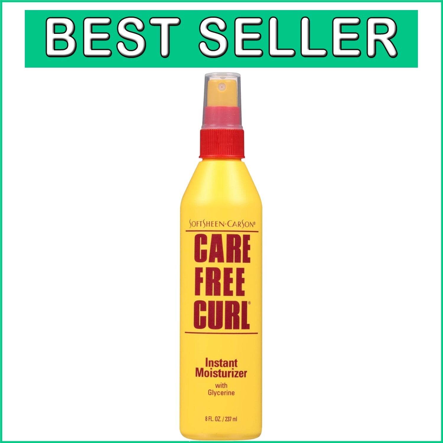 Care Free Curl Instant Moisturizer - Hydrating Spray with Glycerin & Protein