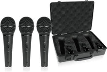 Load image into Gallery viewer, High-Performance Dynamic Microphones - 3-Pack for Vocal and Instrument Use