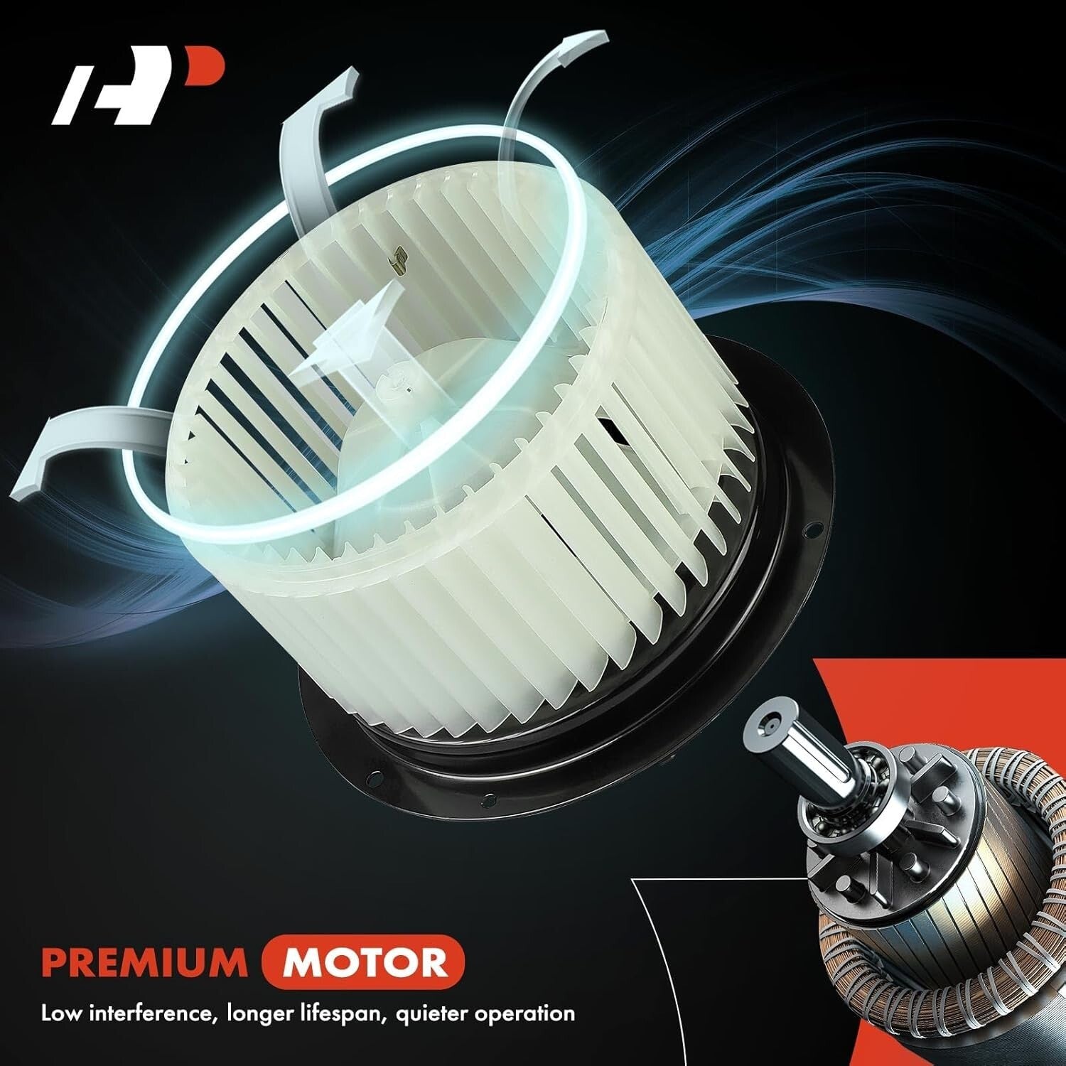 Peterbilt 325/330/337/348 Heater Blower Motor - Easy Installation, Reliable Fit