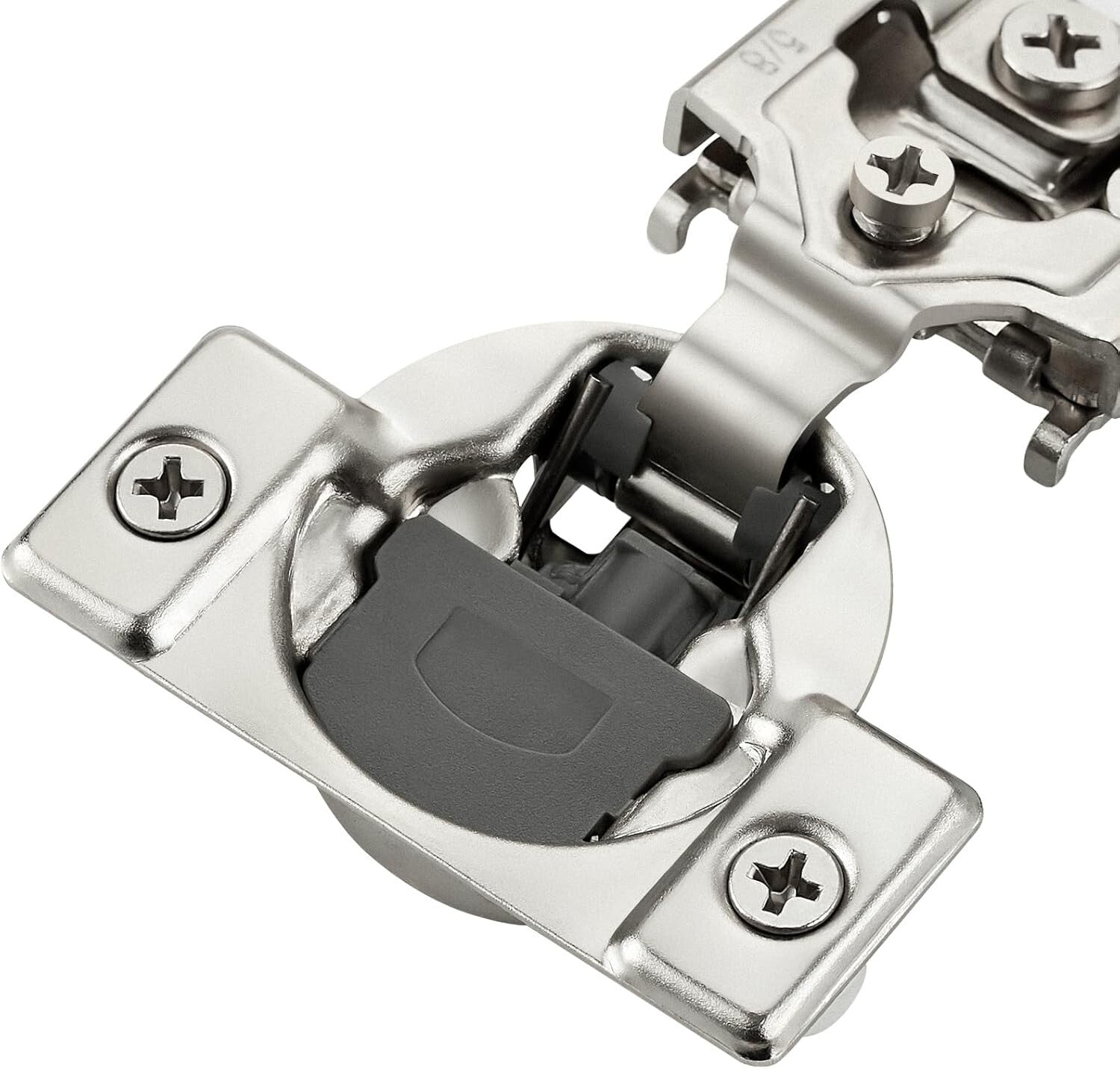 1-3/8 Inch Stainless Steel Soft Close Hinges - 30 Pack for Kitchen Cabinets