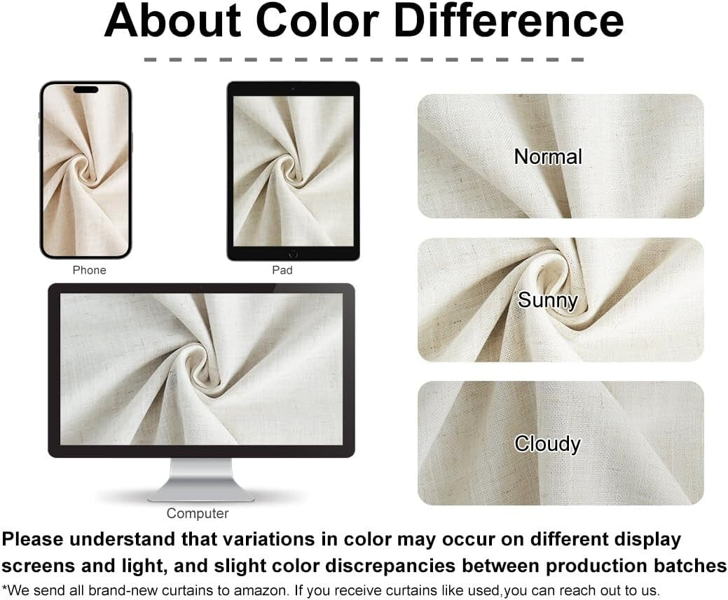 Elegant Natural Pinch Pleat Blackout Curtains - 120" Length, Eco-Friendly