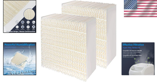 Advanced Humidifier Wick Filter 2-Pack for Optimal Moisture and Air Quality
