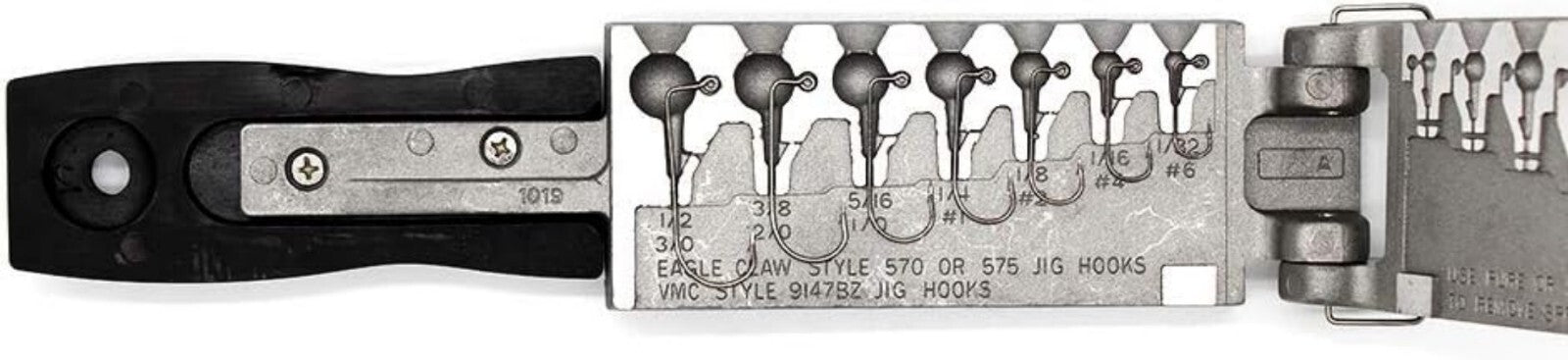 Easy-to-Use 44 pcs Fishing Sinkers Jighead Mold Kit - Multiple Weights Included