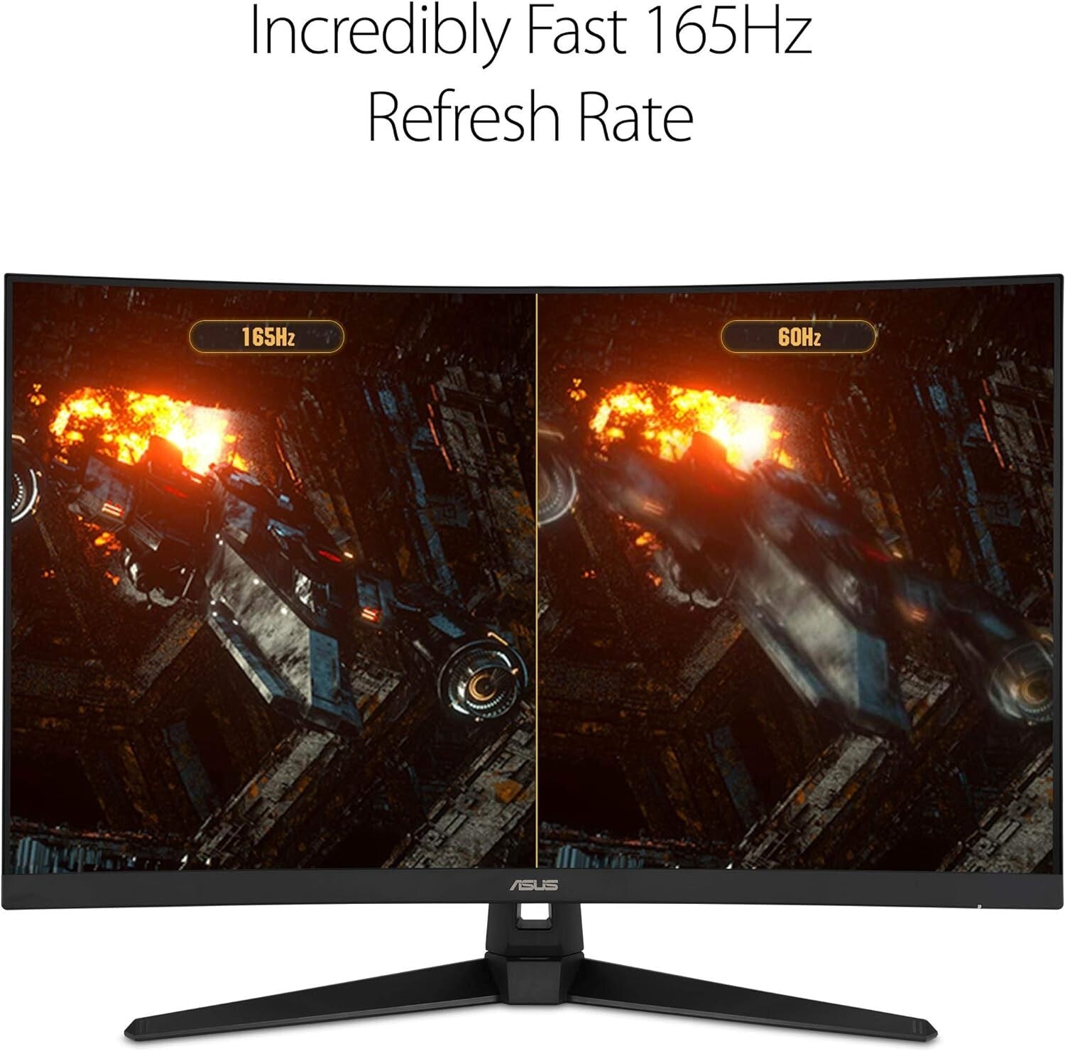 32-Inch Full HD Curved Monitor with 165Hz Refresh Rate for Ultimate Gaming