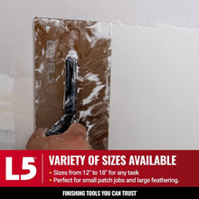 Load image into Gallery viewer, Professional 18" Drywall Trowel with Aluminum Handle and Impact-Resistant Blade