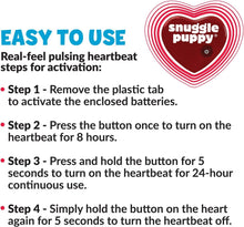 Load image into Gallery viewer, Snuggle Puppy Toy - Calming Heartbeat Aid for All Dog Breeds - Machine Washable