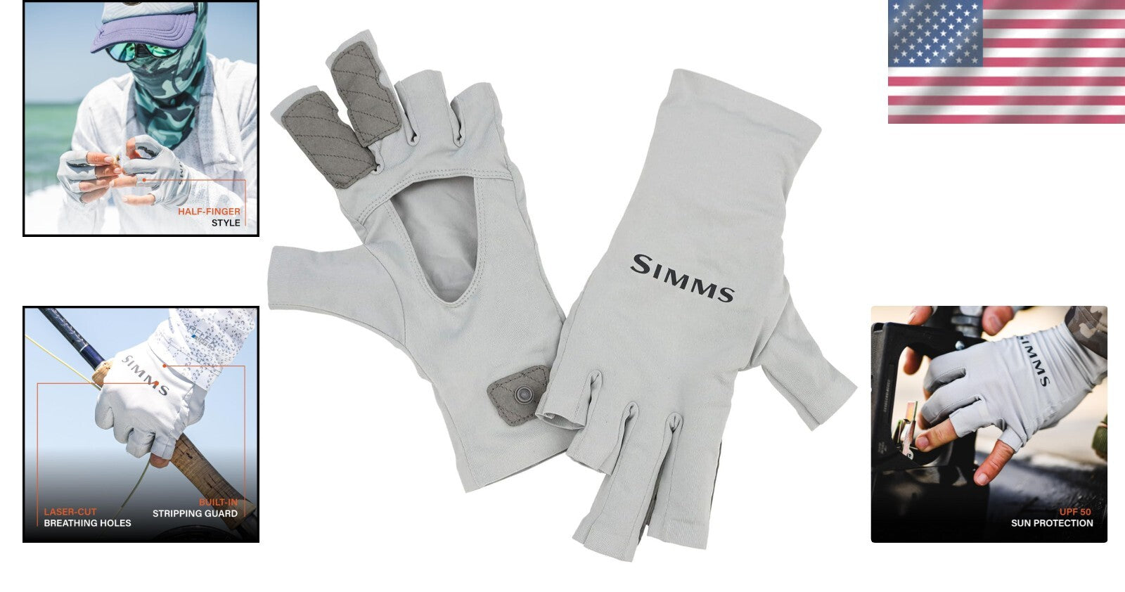 UV Protection Fishing Sungloves - Breathable & Comfortable for All-Day Wear