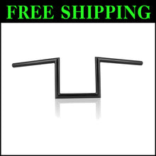 Load image into Gallery viewer, Heavy-Duty 8" Rise Z-Bars for Harley &amp; Chopper Cruisers – Easy Install Handlebar