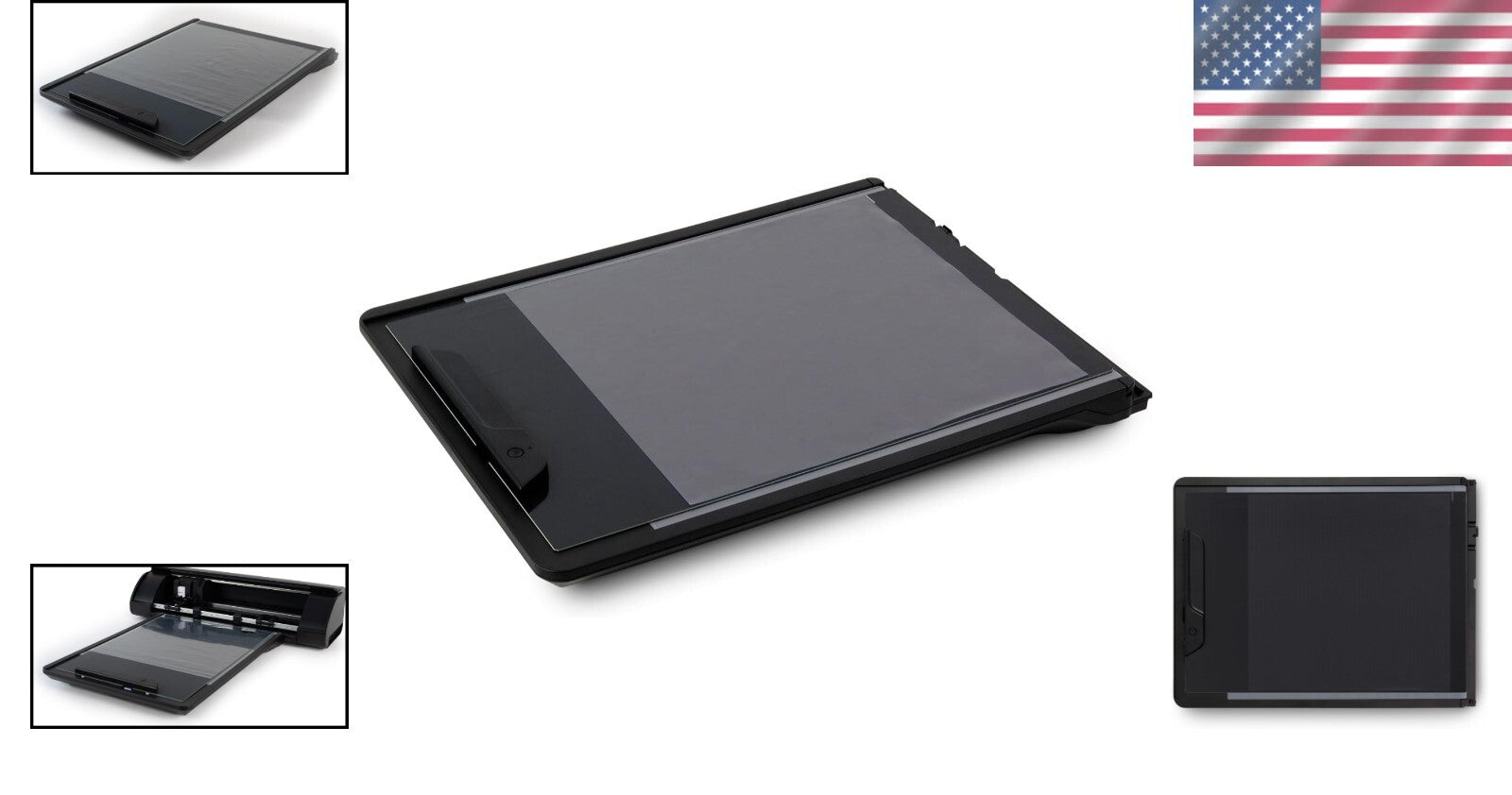 Silhouette Cameo 5 Compatible Electrostatic Mat - 12"x12", Damage-Free Cutting