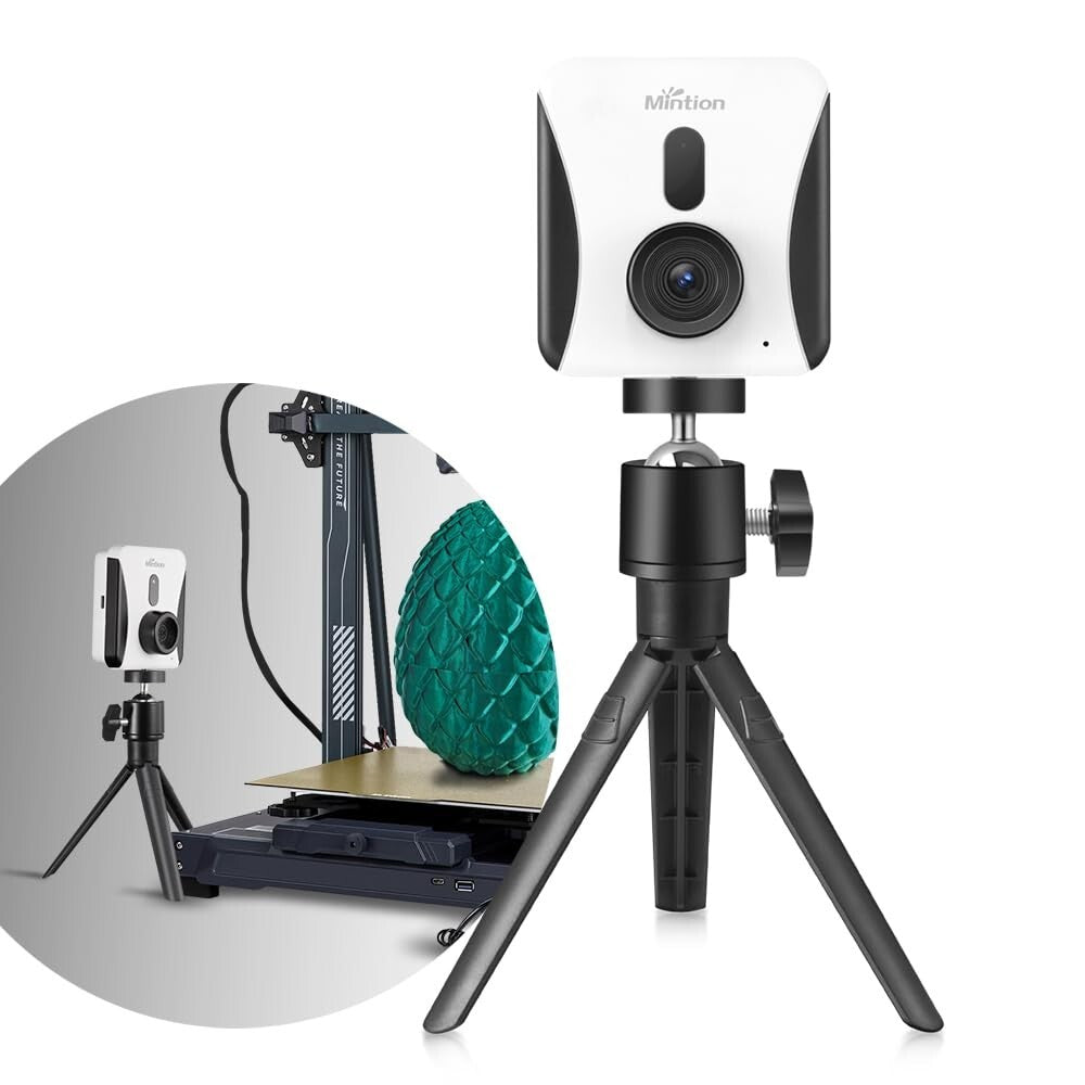 High-Quality 1080p 3D Printer Camera - Monitor & Control Your Prints Anytime