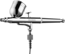 Load image into Gallery viewer, Mini Airbrush Kit with Quiet Compressor &amp; 12 Colors - Perfect for Artists