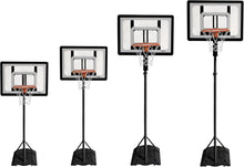 Load image into Gallery viewer, Durable Outdoor Pro Mini Basketball System with Adjustable Height and Wheels