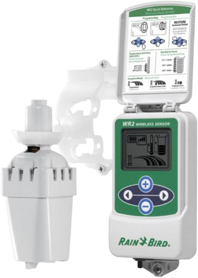 Adjustable Wireless Rain Sensor with Freeze Protection for Irrigation Control