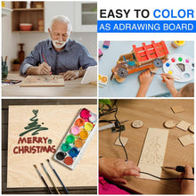 Load image into Gallery viewer, Versatile 30 PCS Basswood Sheets 12"x12" - Ideal for Engraving &amp; Model Making